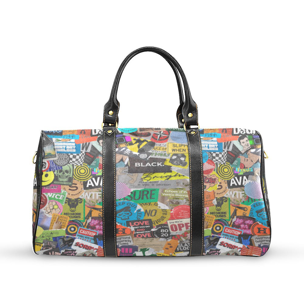 Stickers travel bag - 22BLACKSOULS Luggage & Bags