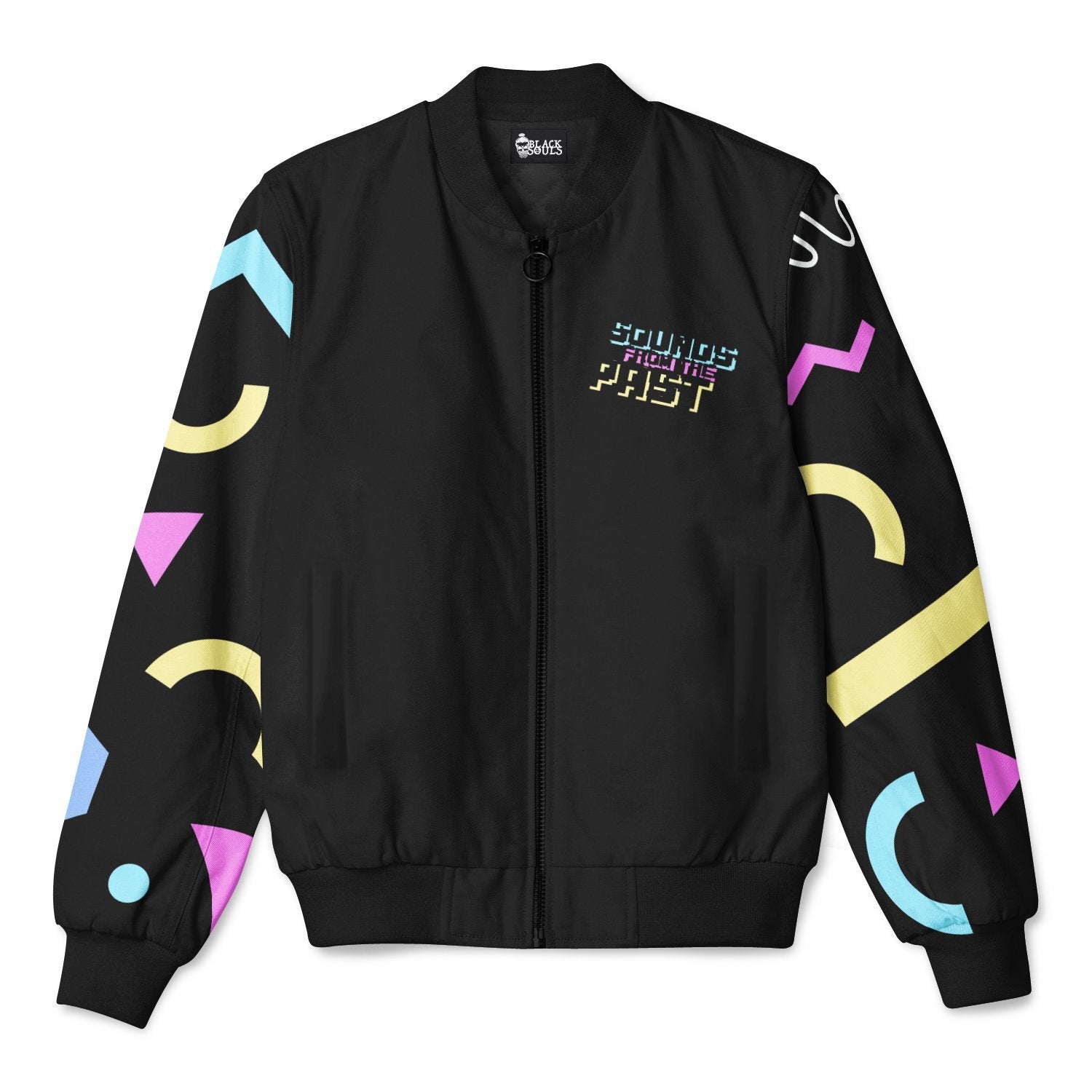 SOUNDS FROM THE PAST BOMBER JACKET - 22BLACKSOULS Clothing
