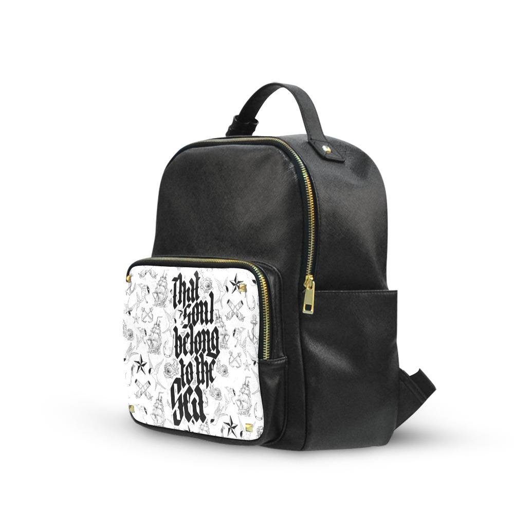 THAT SOUL BELONG TO THE SEA BACKPACK - 22BLACKSOULS Luggage & Bags